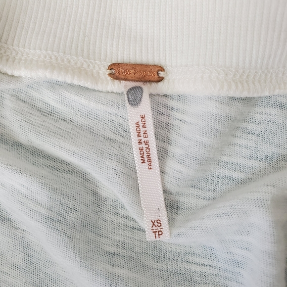 Free People Embroidered Peplum Top - Picture 5 of 6